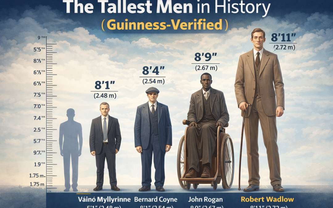 The tallest men in history: A guinness-verified ranking