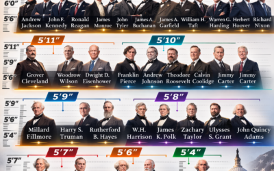 The tallest presidents: A complete height ranking