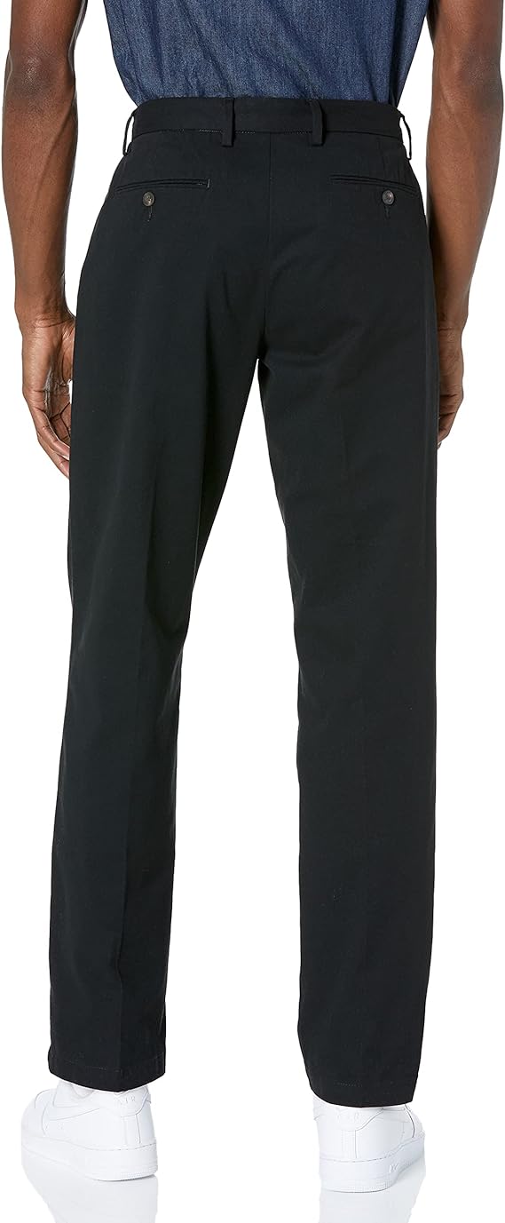 Men's Classic-Fit Wrinkle-Resistant Flat-Front Chino Pant tall up to 38L