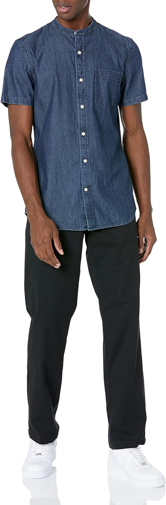 Men's Classic-Fit Wrinkle-Resistant Flat-Front Chino Pant tall up to 38L