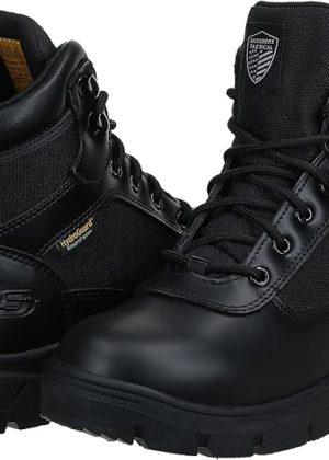 Skechers Men's New Wascana-Benen Military and Tactical Boot big size up to 16
