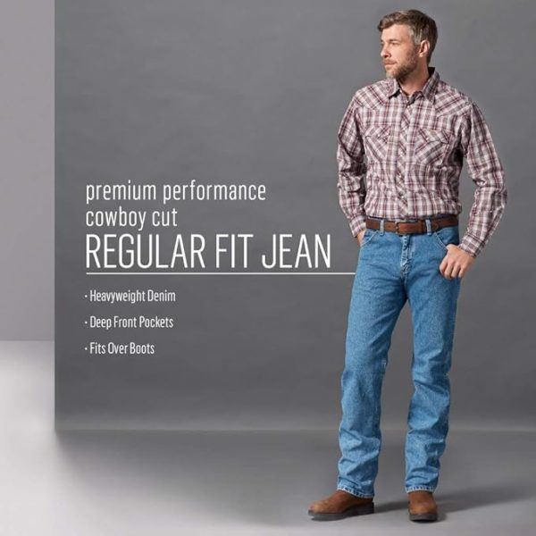 Wrangler Men’s Retro Slim Fit Straight Leg extra long Jean up to 40L