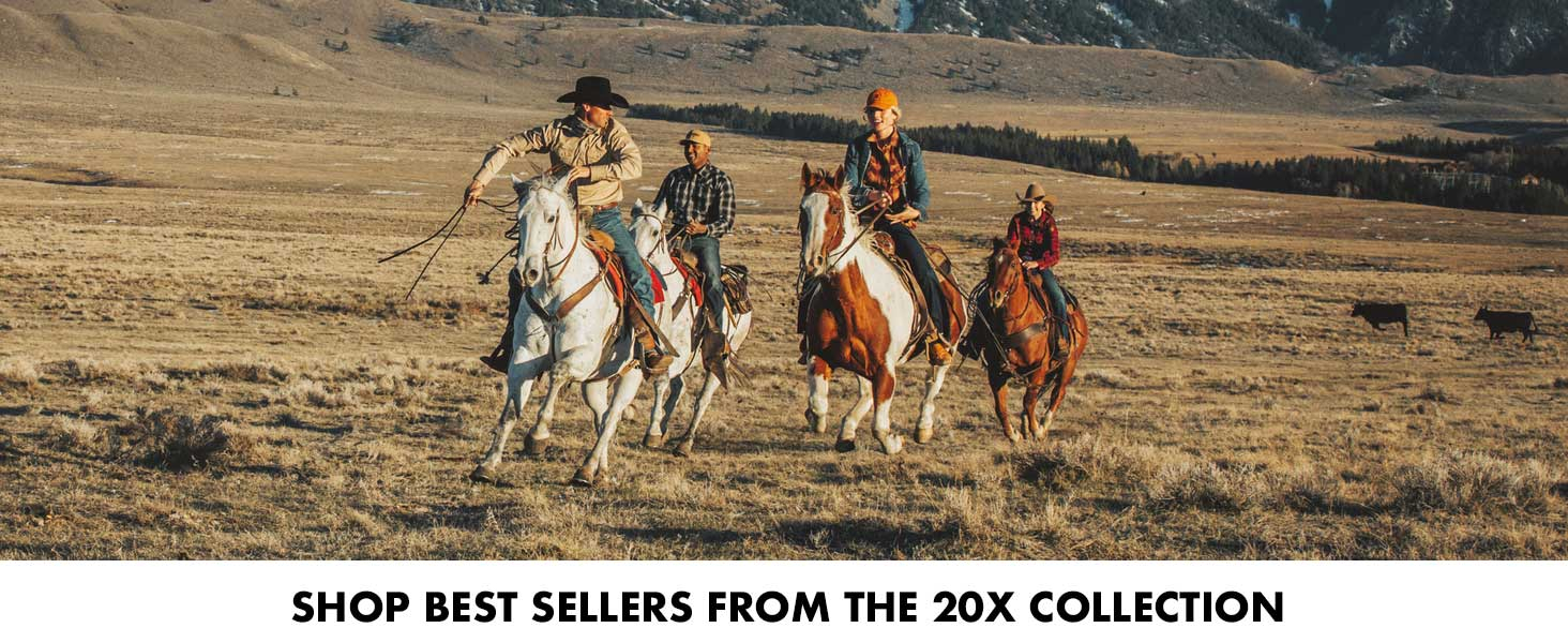 Shop the best sellers from the Western 20X Collection.