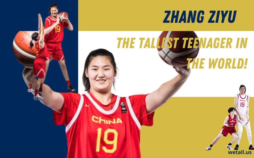 Zhang Ziyu, the tallest teenager in the world!
